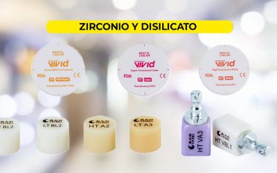 Zirconio y disilicato de litio