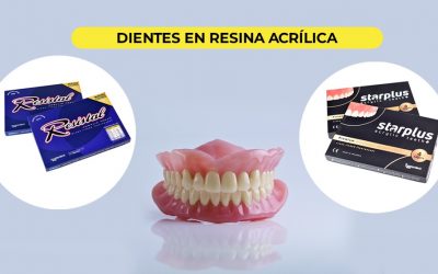 Dientes en resina acrílica